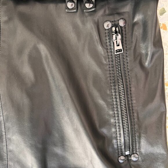 Tom Ford black lamb leather dress size 42 - Picture 4 of 10